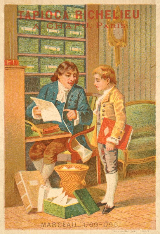 Francois Severin Marceau-Desgraviers, fransk general (chromolitho) af French School