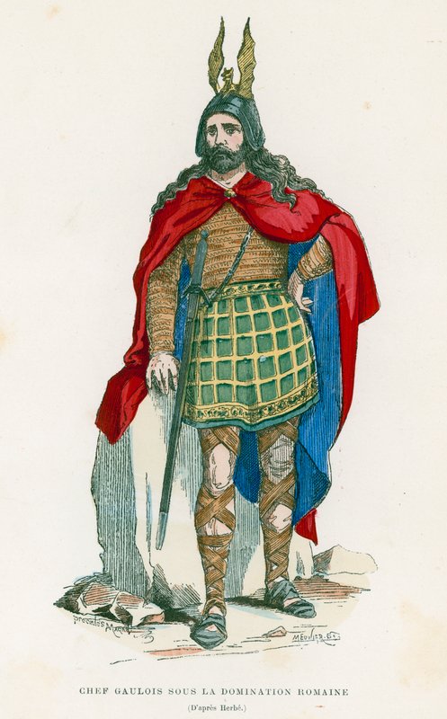 Gallisk høvding under den romerske dominans af French School
