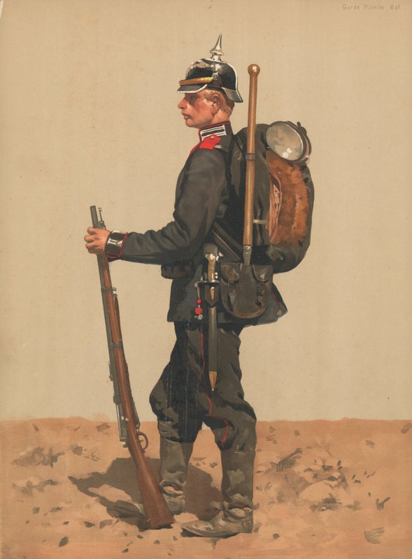 Guard Pioneer Bat af French School