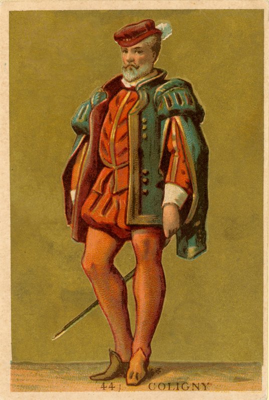 Gaspard de Coligny af French School