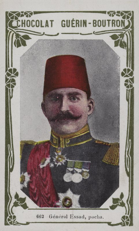 General Essad, pacha (farvet foto) af French School
