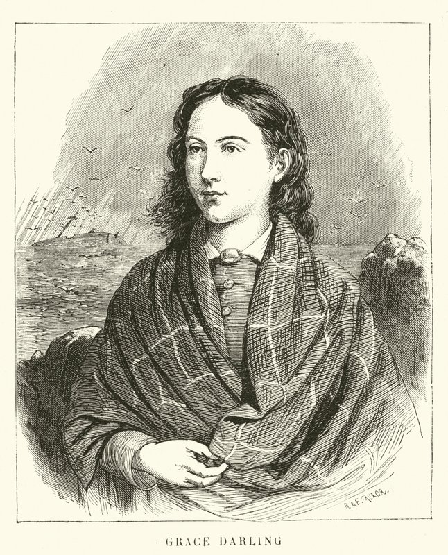 Grace Darling (gravering) af French School