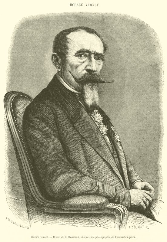Horace Vernet (gravering) af French School