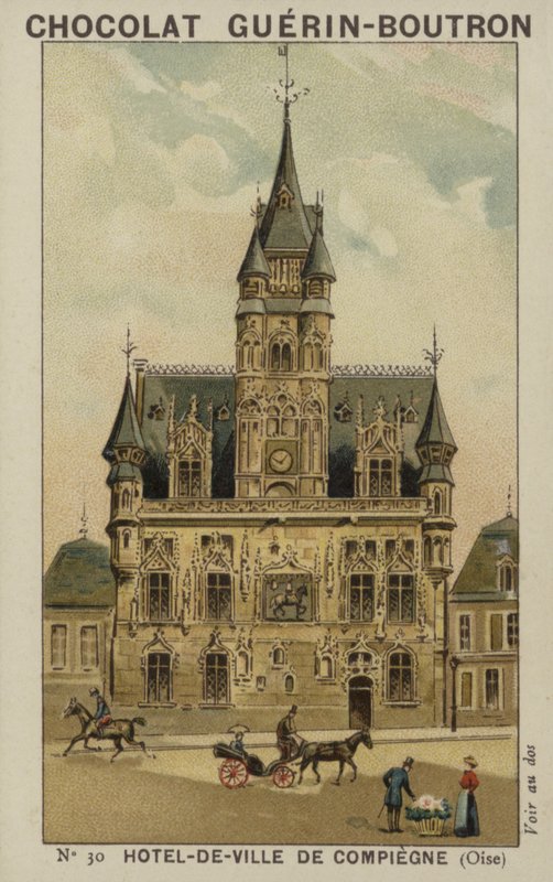 Rådhuset i Compiegne, Oise af French School