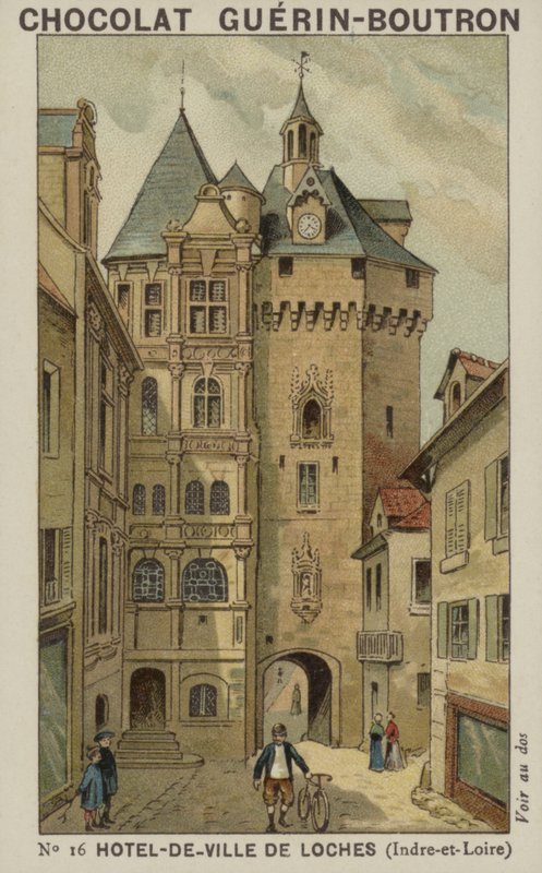 Rådhuset i Loches, Indre-et-Loire af French School