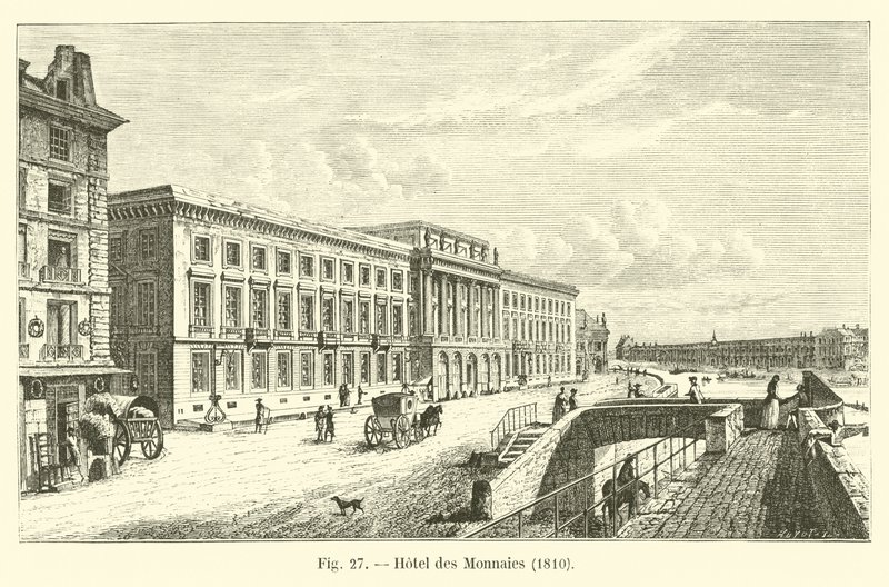 mønt, 1810 af French School