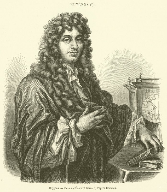 Huygens (gravering) af French School