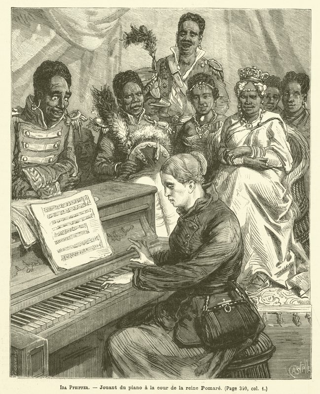 Ida Pfeiffer (gravering) af French School