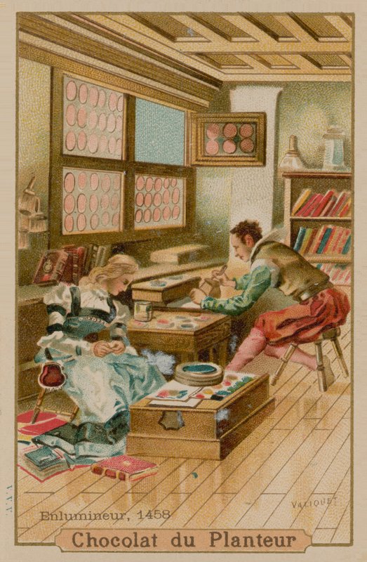 Illuminator i 1458 af French School
