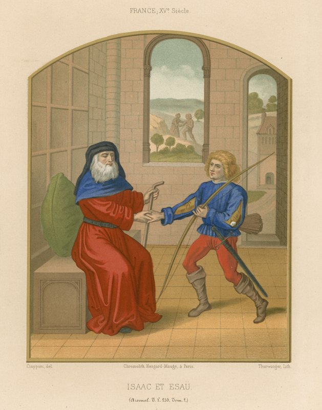 Isak og Esau af French School