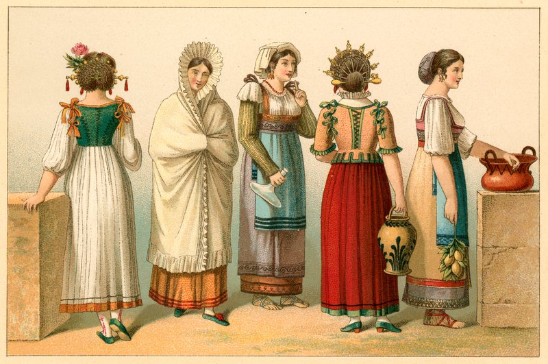 Italien kostume af French School