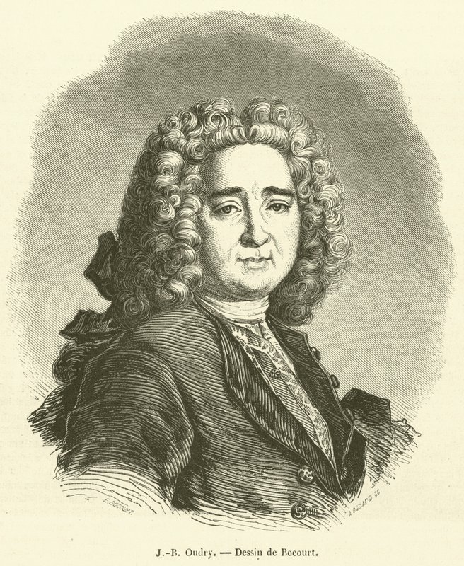 J-B Oudry (gravering) af French School