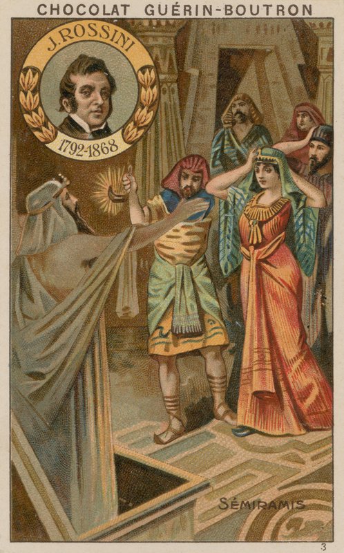 J Rossini, Semiramis af French School