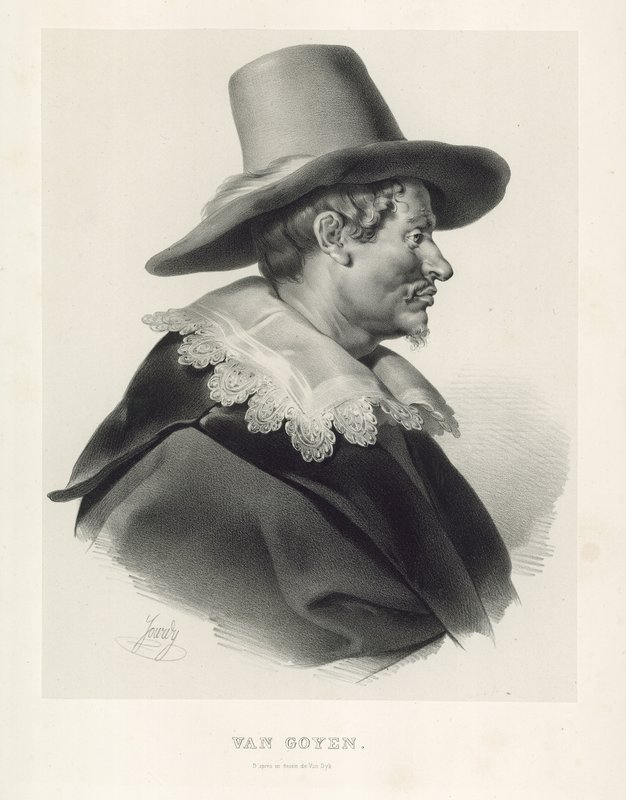 Jan van Goyen, hollandsk kunstner af French School