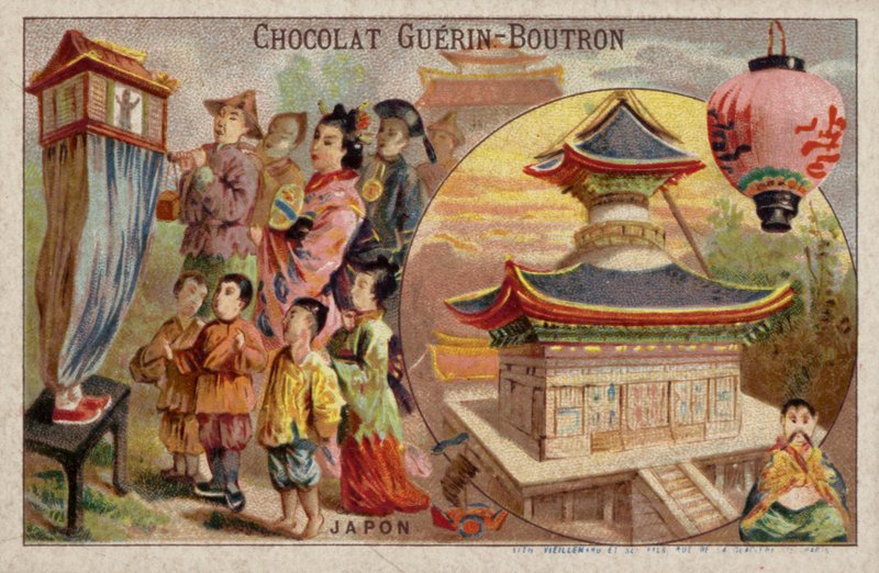 Japan (chromolitho) af French School