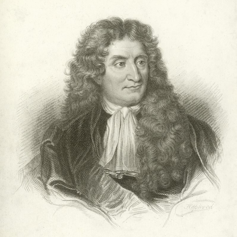 Jean de la Fontaine (gravering) af French School