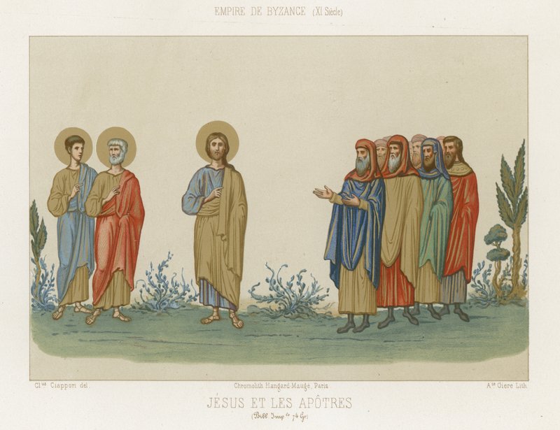 Jesus og apostlene af French School