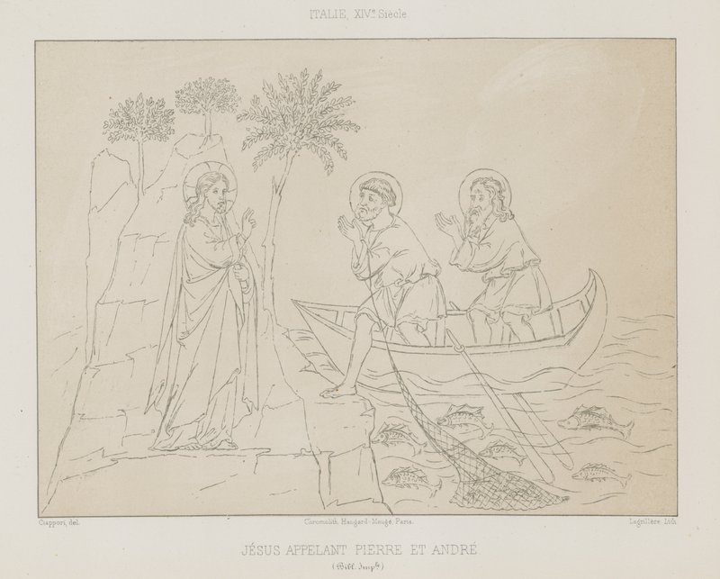Jesus kalder Peter og Andreas af French School