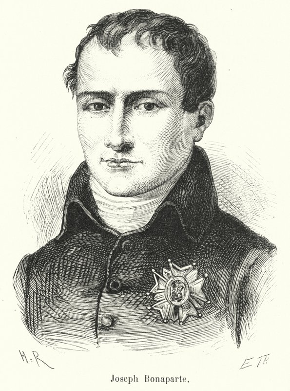 Joseph Bonaparte (gravering) af French School