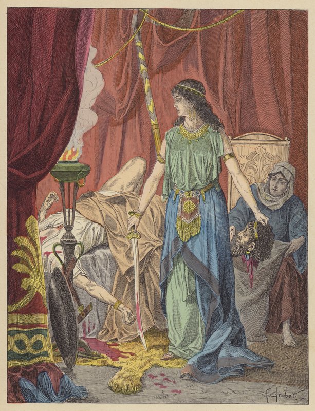 Judith og Holofernes af French School