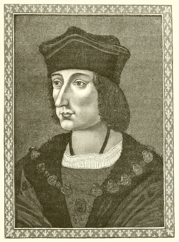Kong Charles VIII af French School