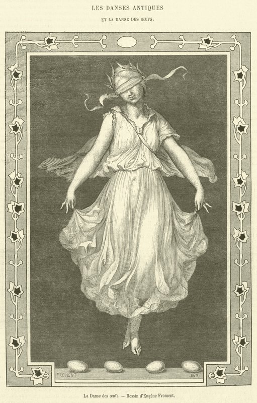Æggedansen (gravering) af French School