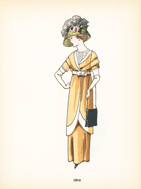 Damemode, 1910 af French School