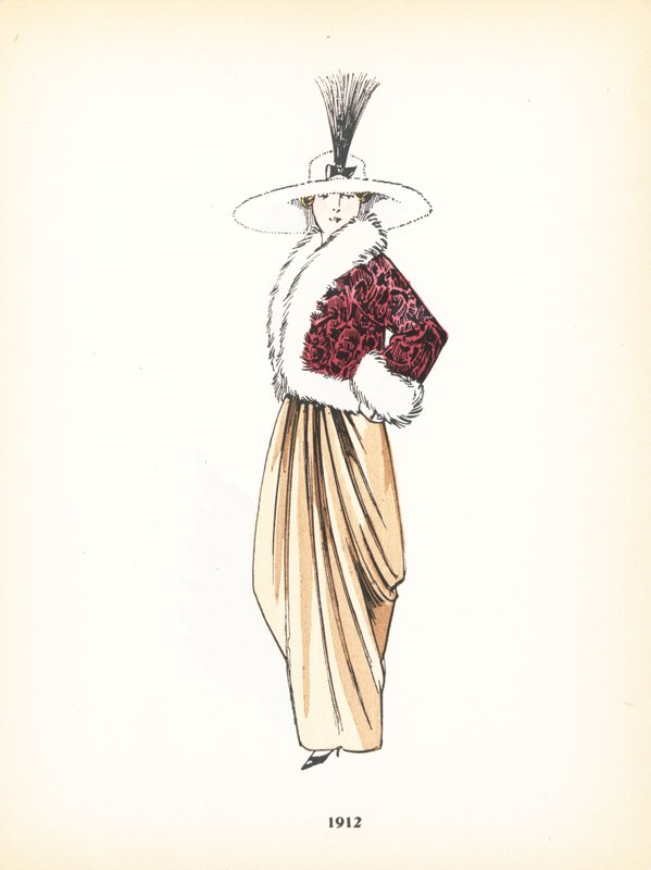 Damemode, 1912 af French School