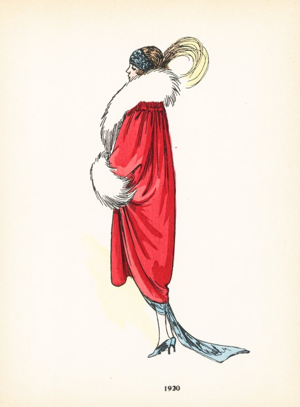 Damemode, 1920 af French School