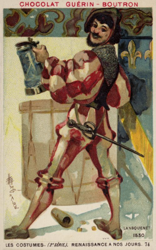 Landsknecht, 1530 af French School