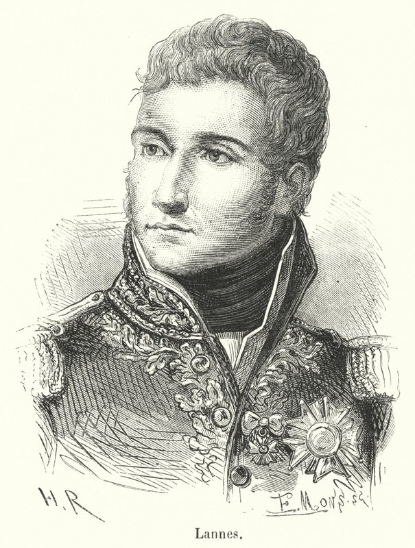 Lannes (gravering) af French School