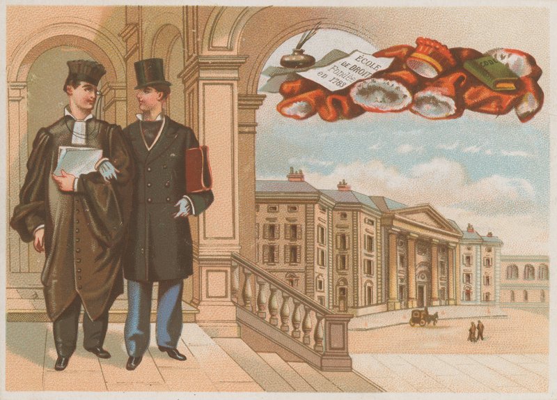 Jurastudiet grundlagt i 1783 af French School