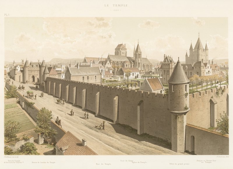 Templet, 1450 af French School