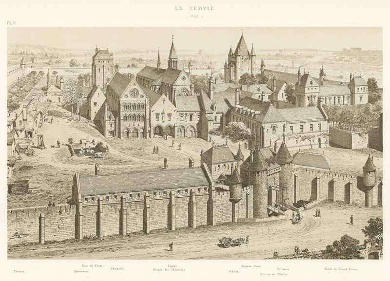 Templet, 1450 af French School