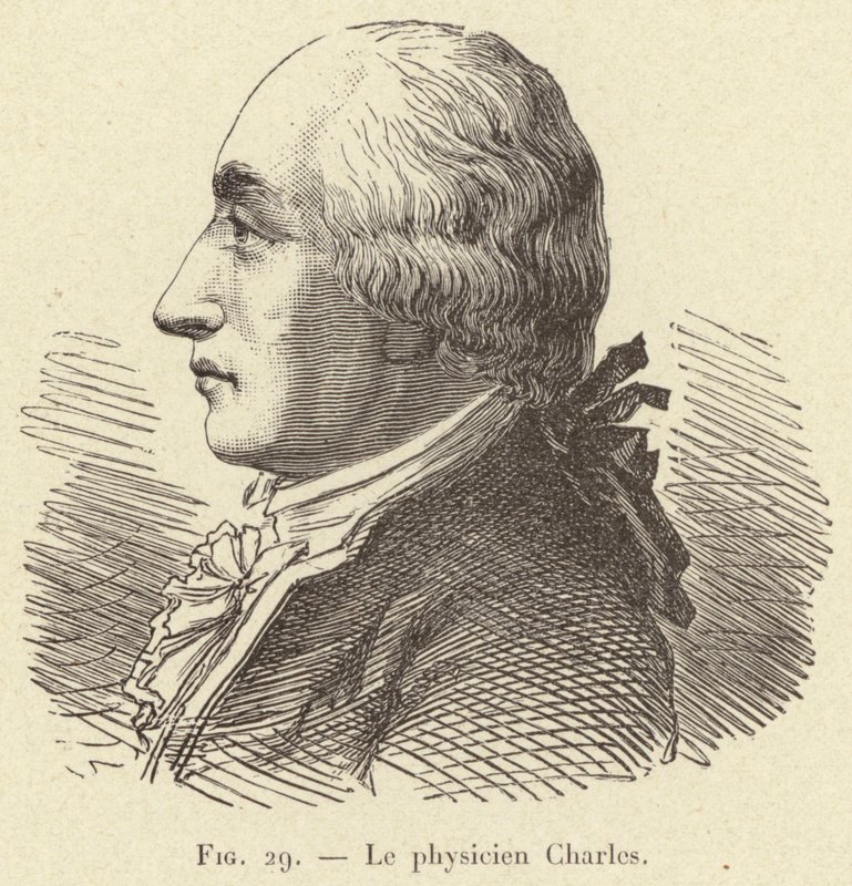 Fysikeren Charles (gravering) af French School