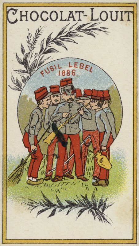 Lebel riffel, 1886 af French School