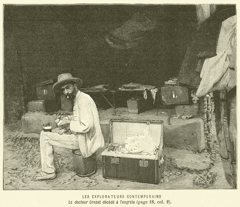Contemporary Explorers (gravering) af French School