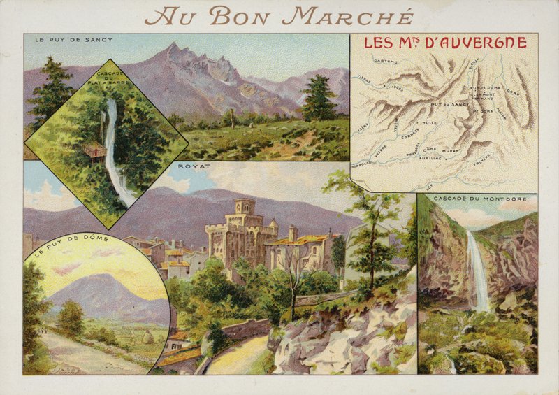 Mts of Auvergne af French School