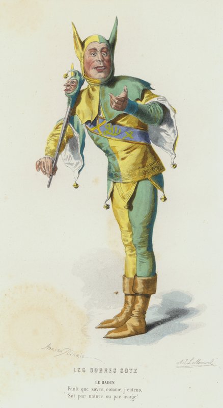 Sotz-kuverterne (farvet gravering) af French School