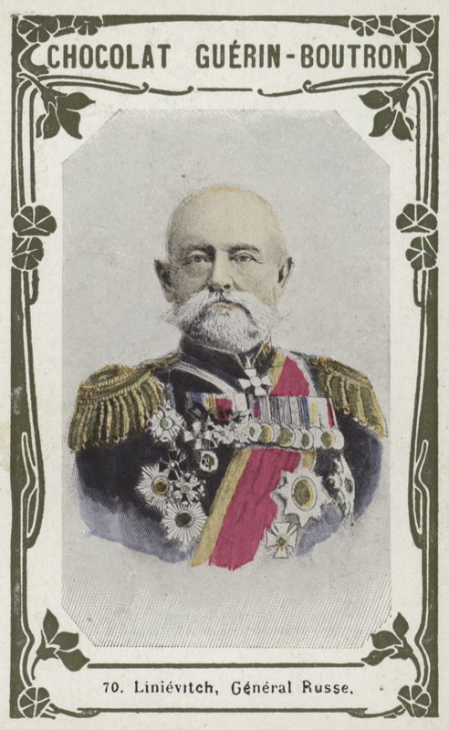 Linievitch, General Russe (farvet foto) af French School
