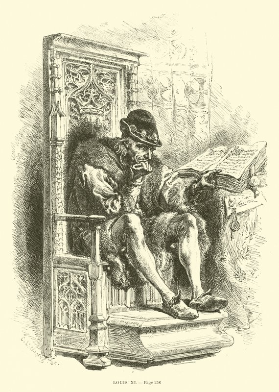 Louis XI af French School