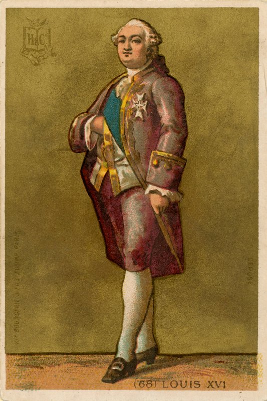 Ludvig XVI af French School