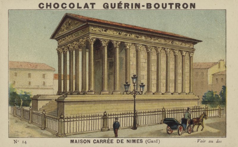 Square House of Nimes, Gard af French School