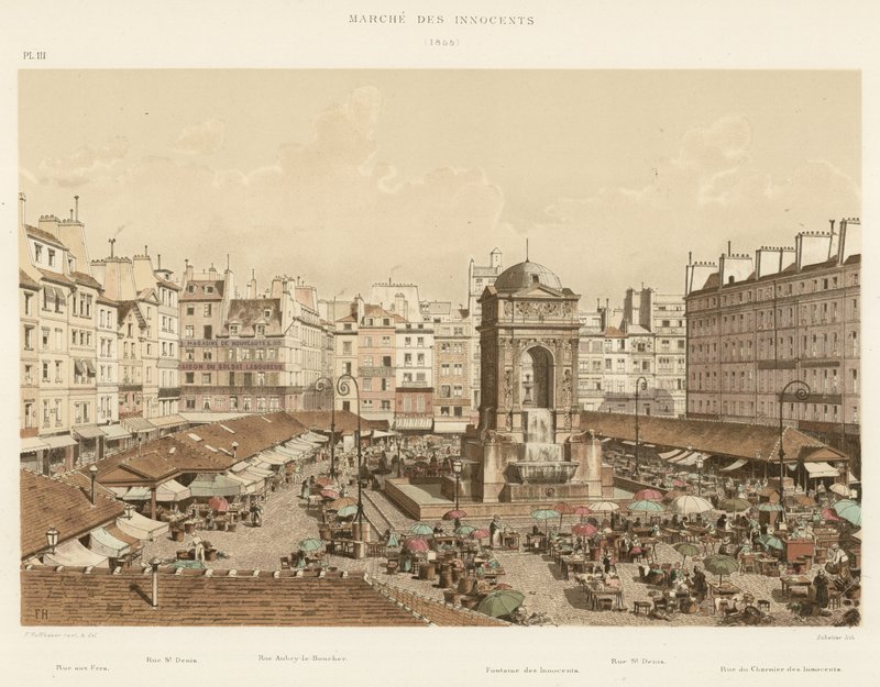 De uskyldiges marts, 1855 af French School