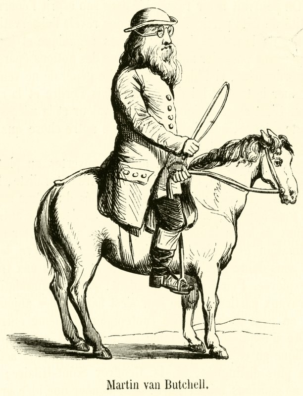 Martin van Butchell (gravering) af French School