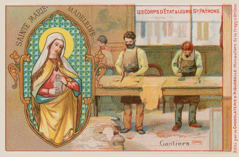 Maria Magdalena, skytshelgen for handskemagerne af French School