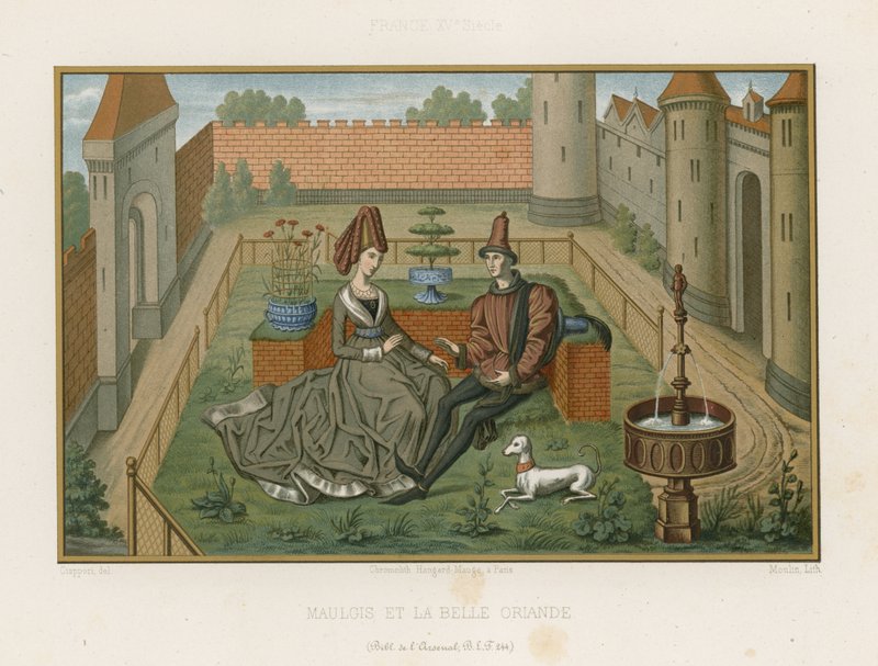 Maugris og Oriadne af French School