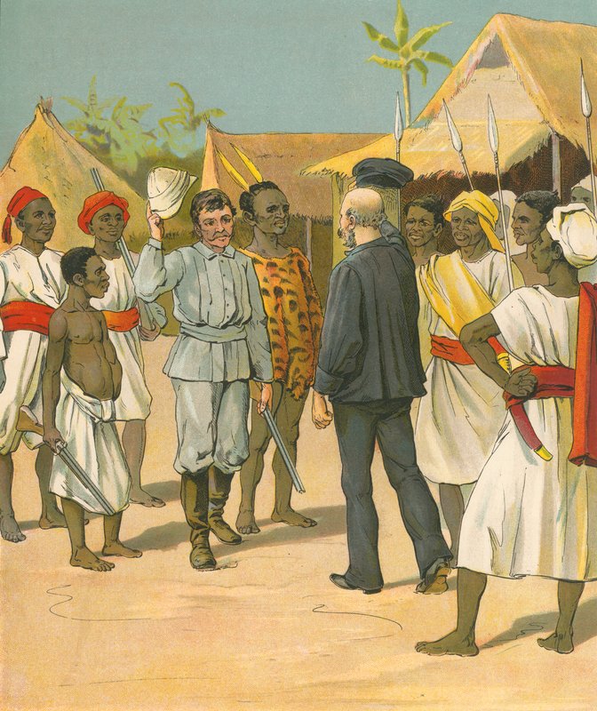 Møde mellem Stanley og Livingstone af French School