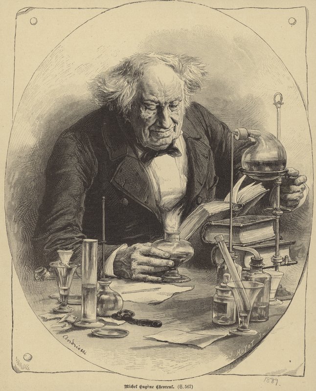 Michel Eugene Chevreul af French School