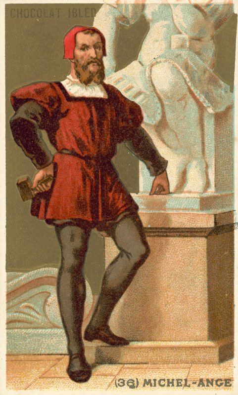 Michelangelo, italiensk kunstner af French School